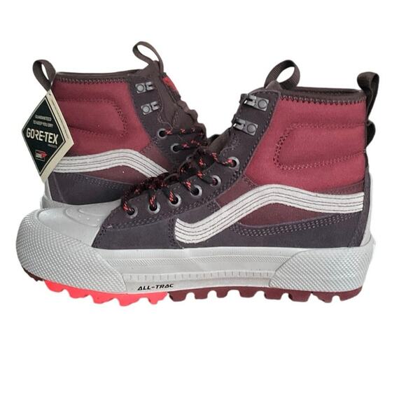 Vans Sk8-Hi GORE-TEX MTE 'Bitter Chocolate Brown sz 7.5W 6M - Picture 3 of 6